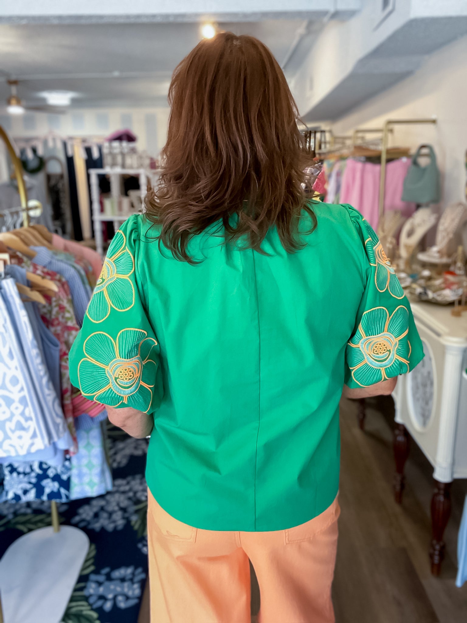 Verdant Bloom Top VOY