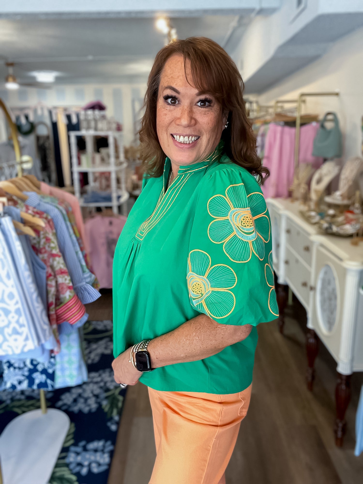 Verdant Bloom Top VOY
