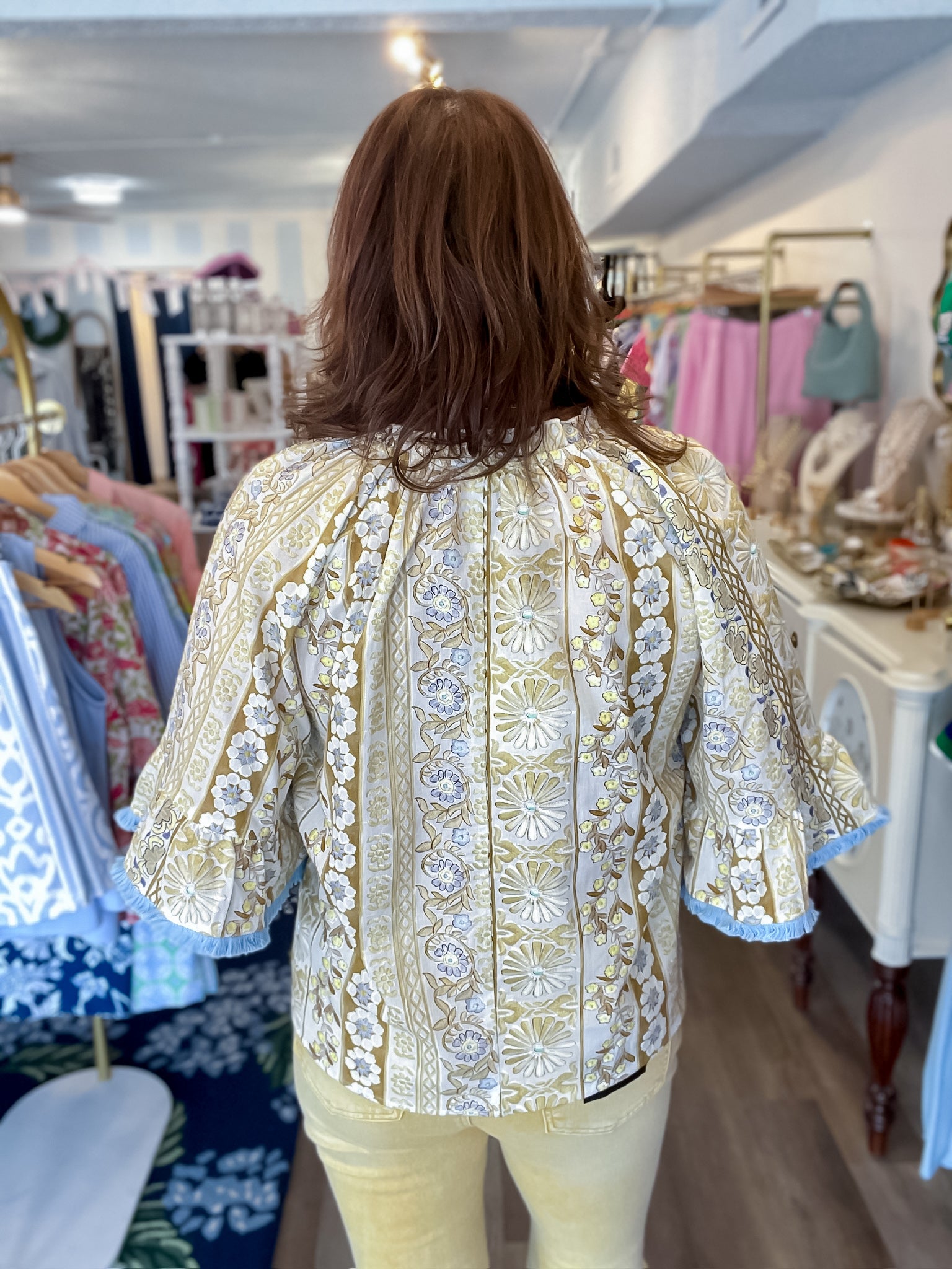 Honey Bloom Tassel Top VOY