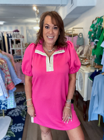 Andie Dress – Pink Mary Square