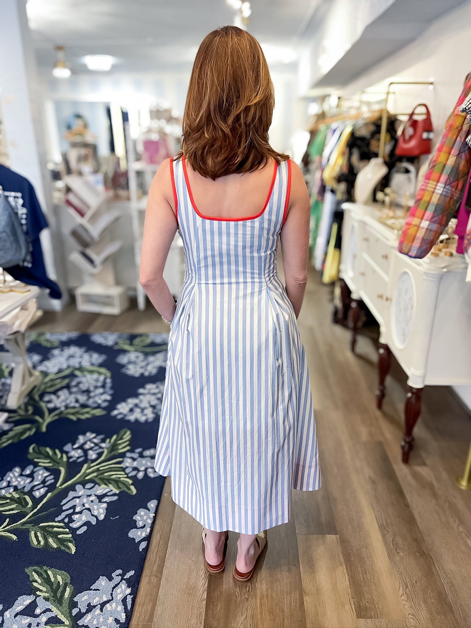 Redline Coast Stripe Dress Entro