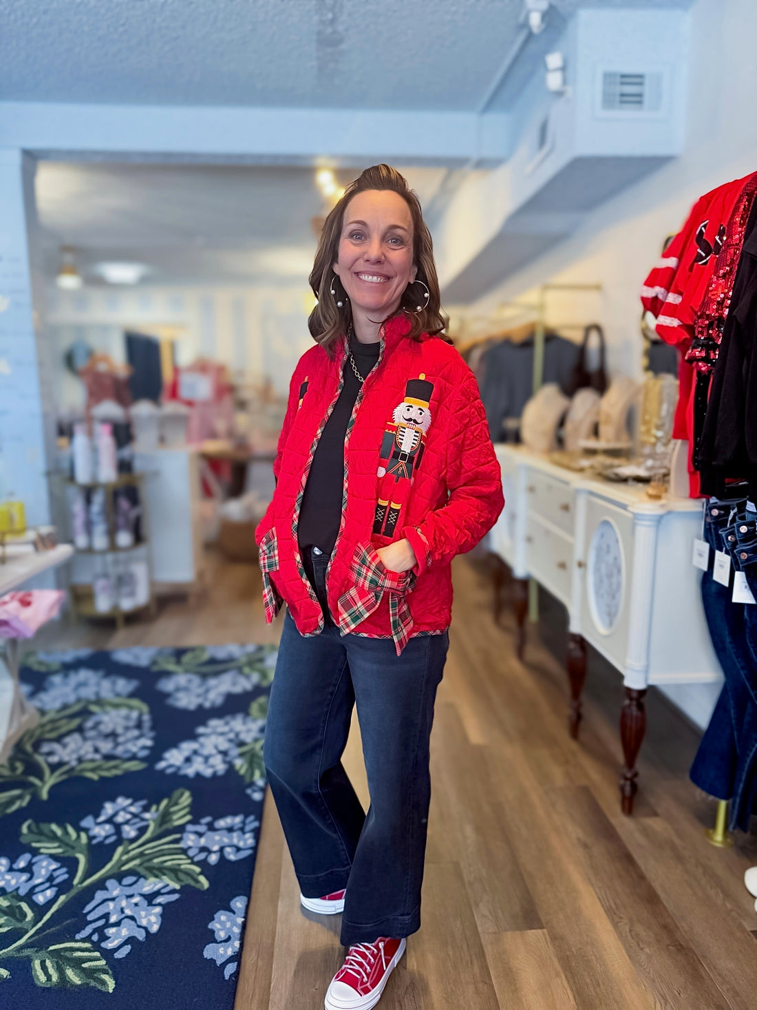 Nutcracker Noel Quilted Jacket Rareraw