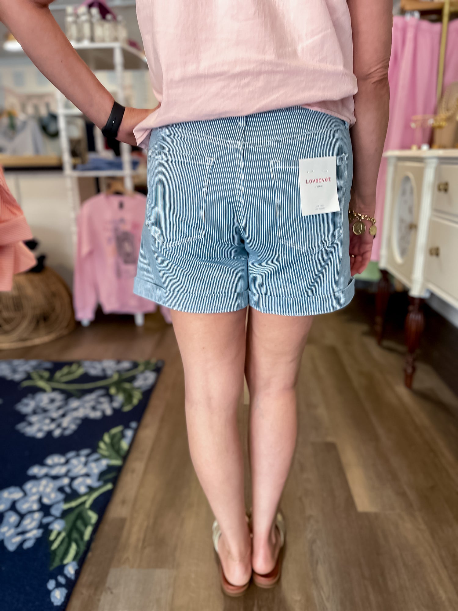 Sailor Stripe Shorts Vervet