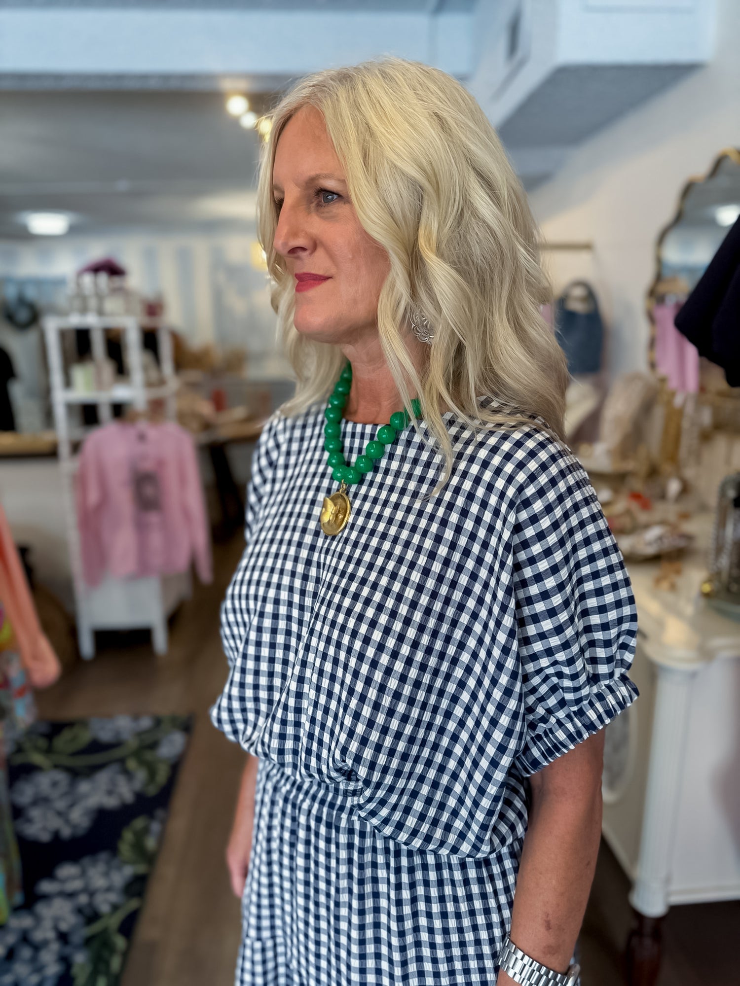 Everly Gingham Set Entro