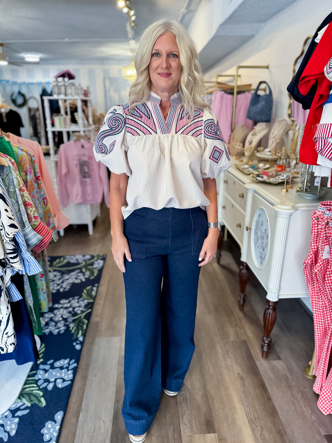 The Liberty Patchwork Top THML