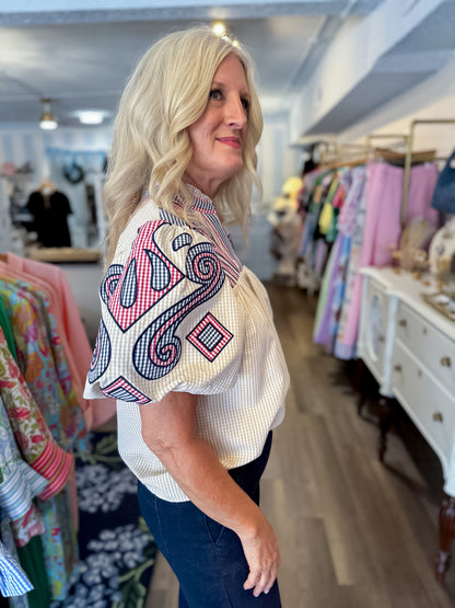 The Liberty Patchwork Top THML
