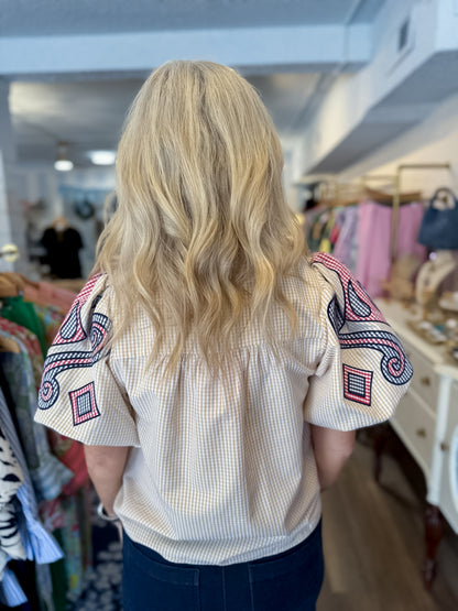 The Liberty Patchwork Top THML