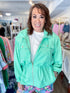 Coastal Breeze Utility Jacket - Seafoam Dear Scarlet