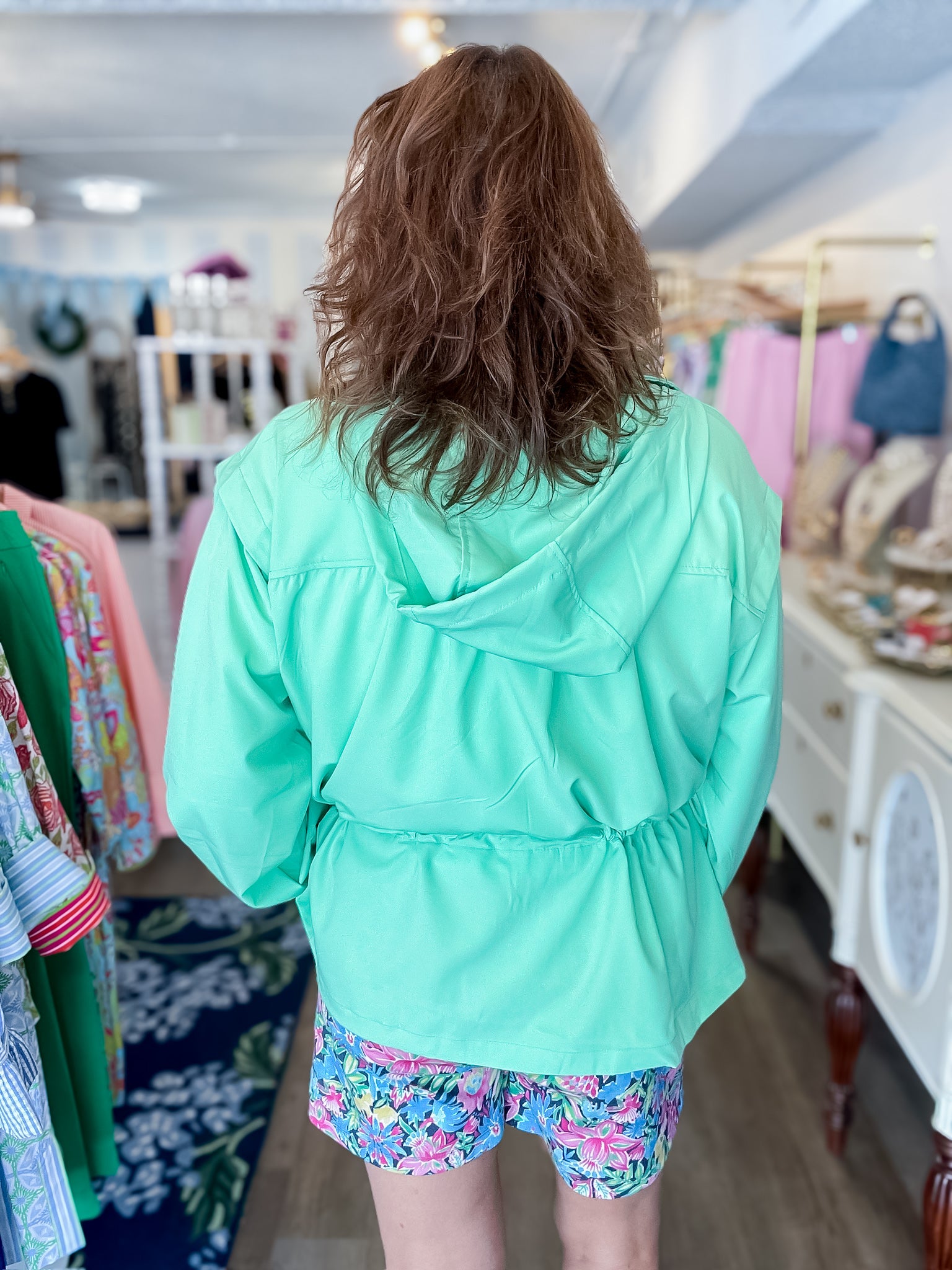 Coastal Breeze Utility Jacket - Seafoam Dear Scarlet