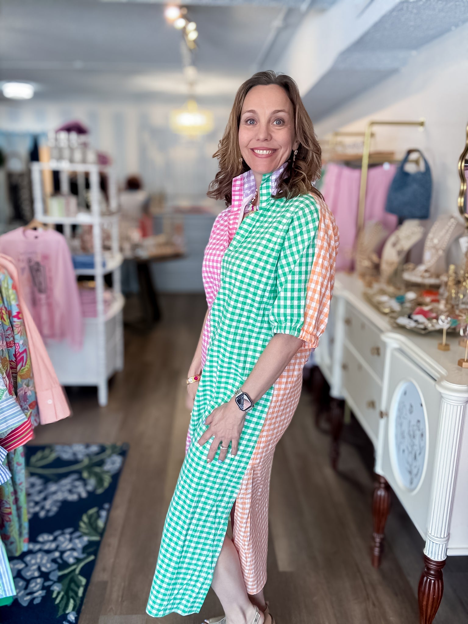 Split Decision Midi Dress Adrienne