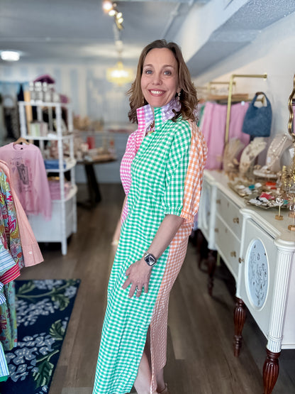 Split Decision Midi Dress Adrienne