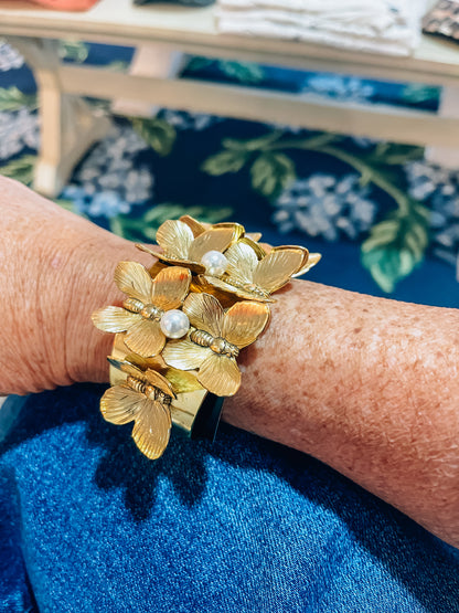 Lizana Butterfly Cuff Bracelet