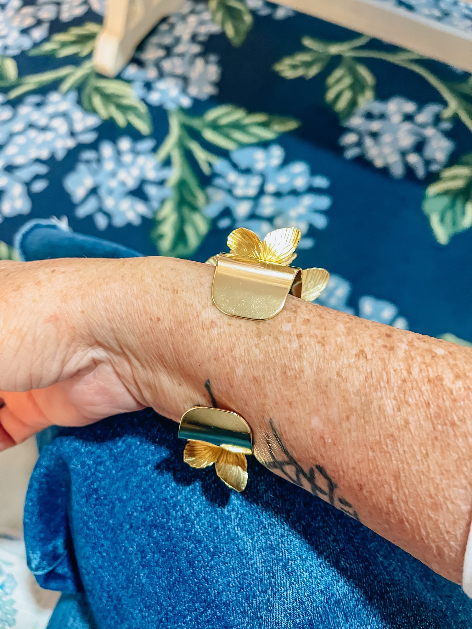 Lizana Butterfly Cuff Bracelet