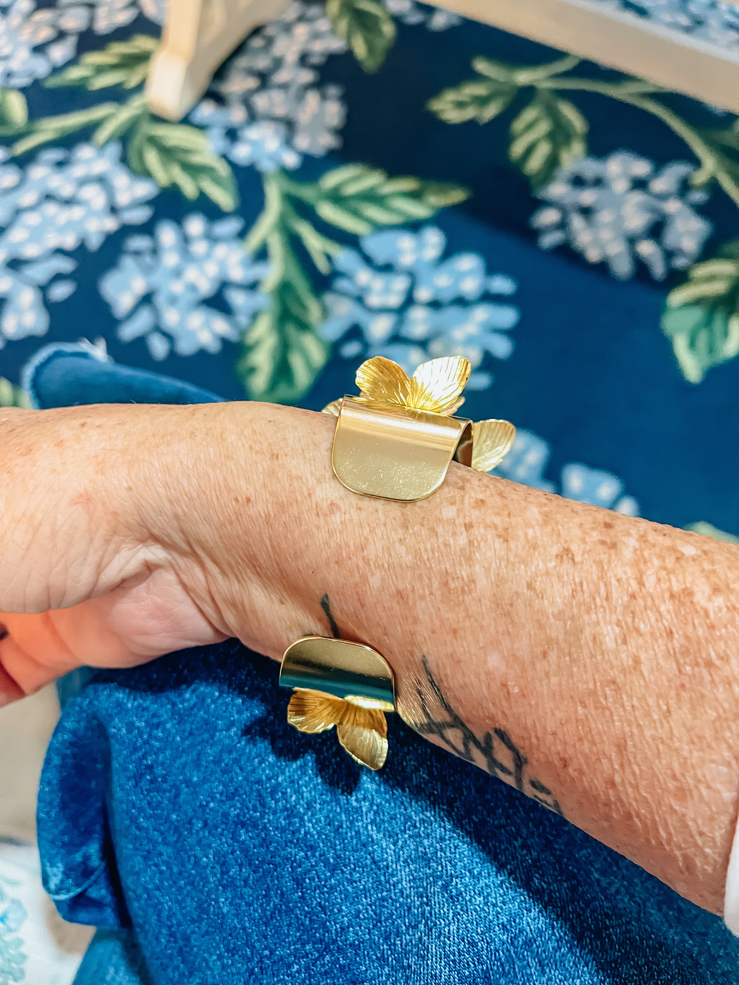 Lizana Butterfly Cuff Bracelet