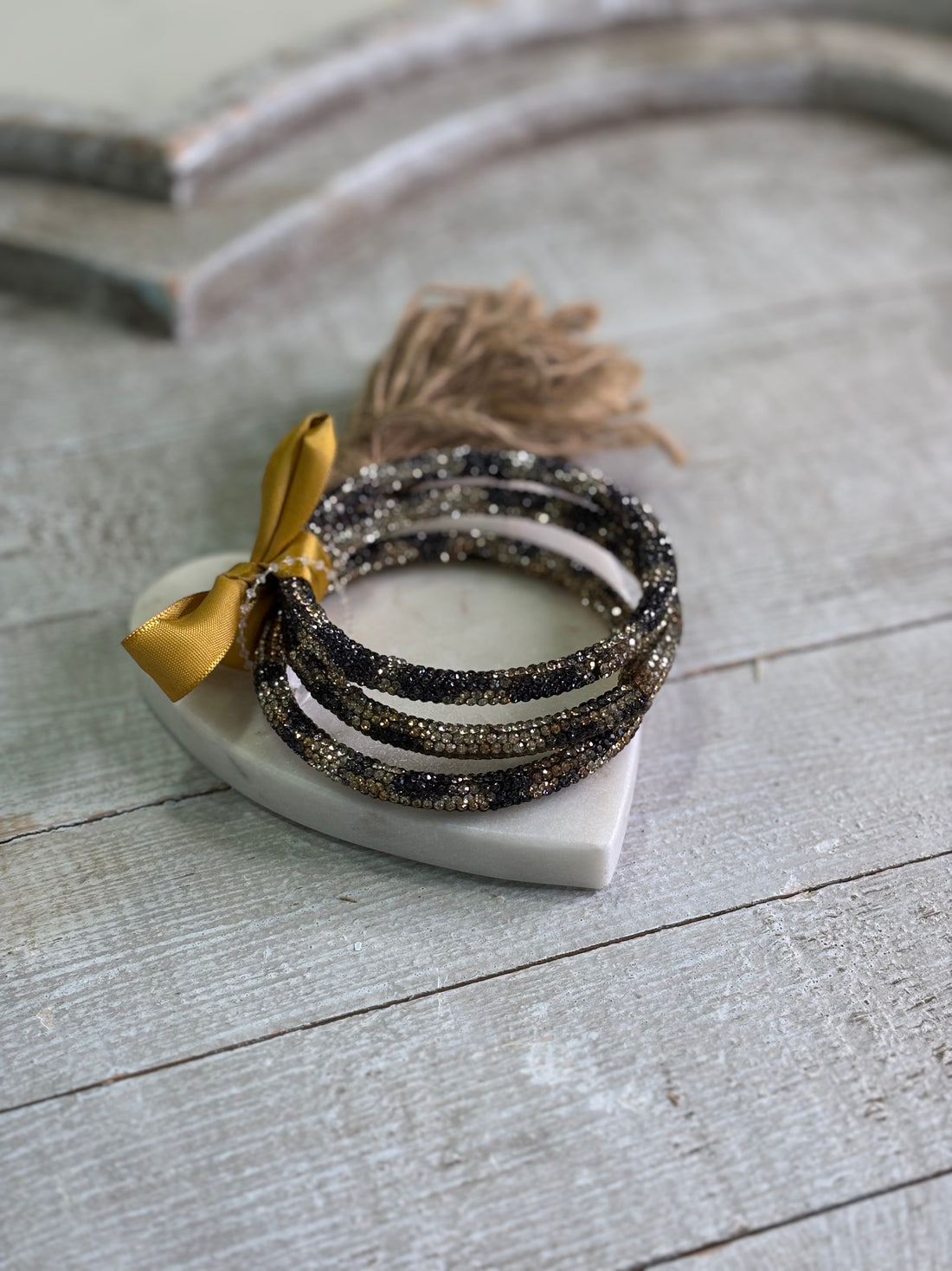 Glitter Jungle Bangle