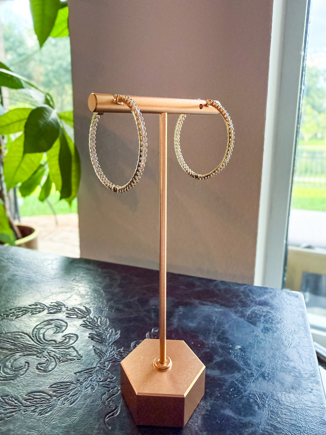 Timeless Shine Hoops Silver and Accessories