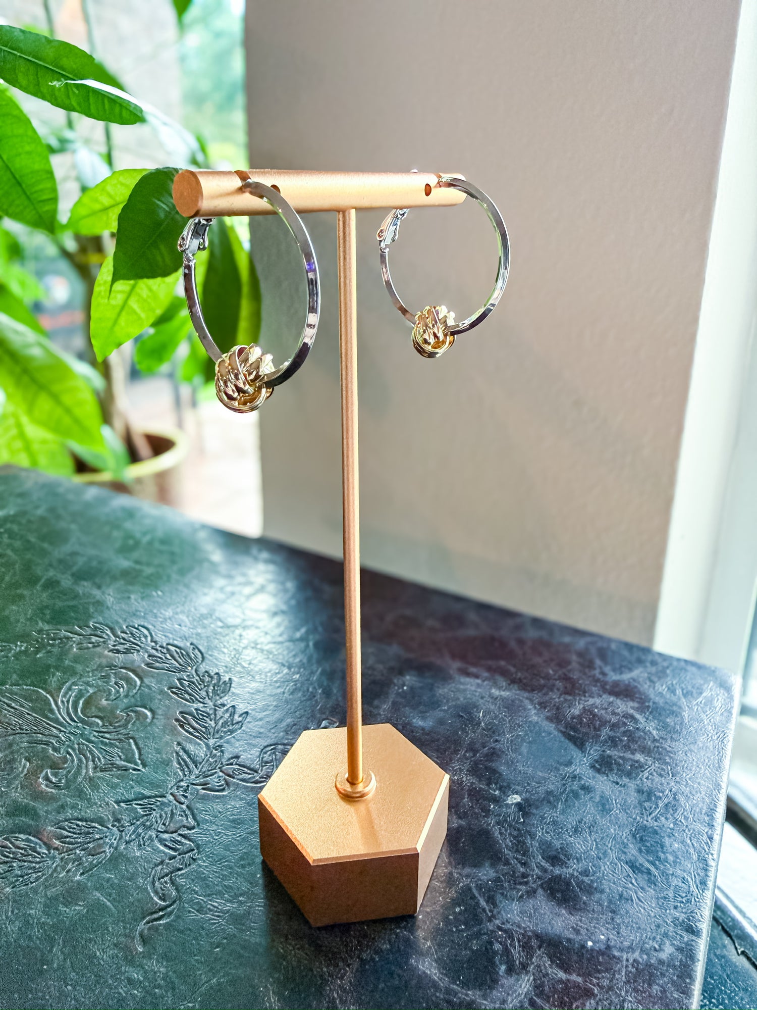 Knot Your Average Hoops Silver and Accessories