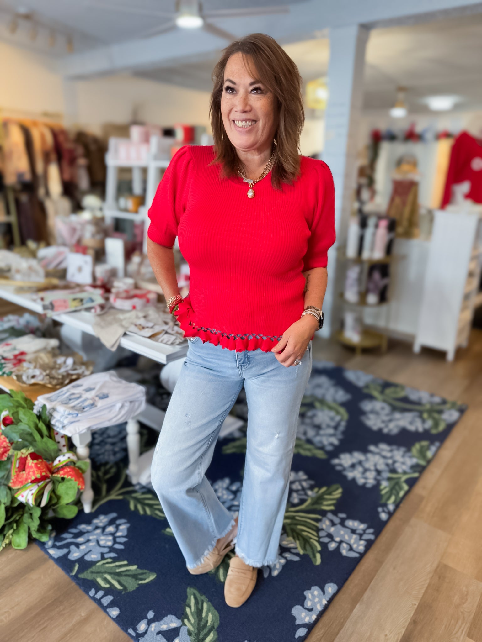 Fray Day Straight Jeans Risen