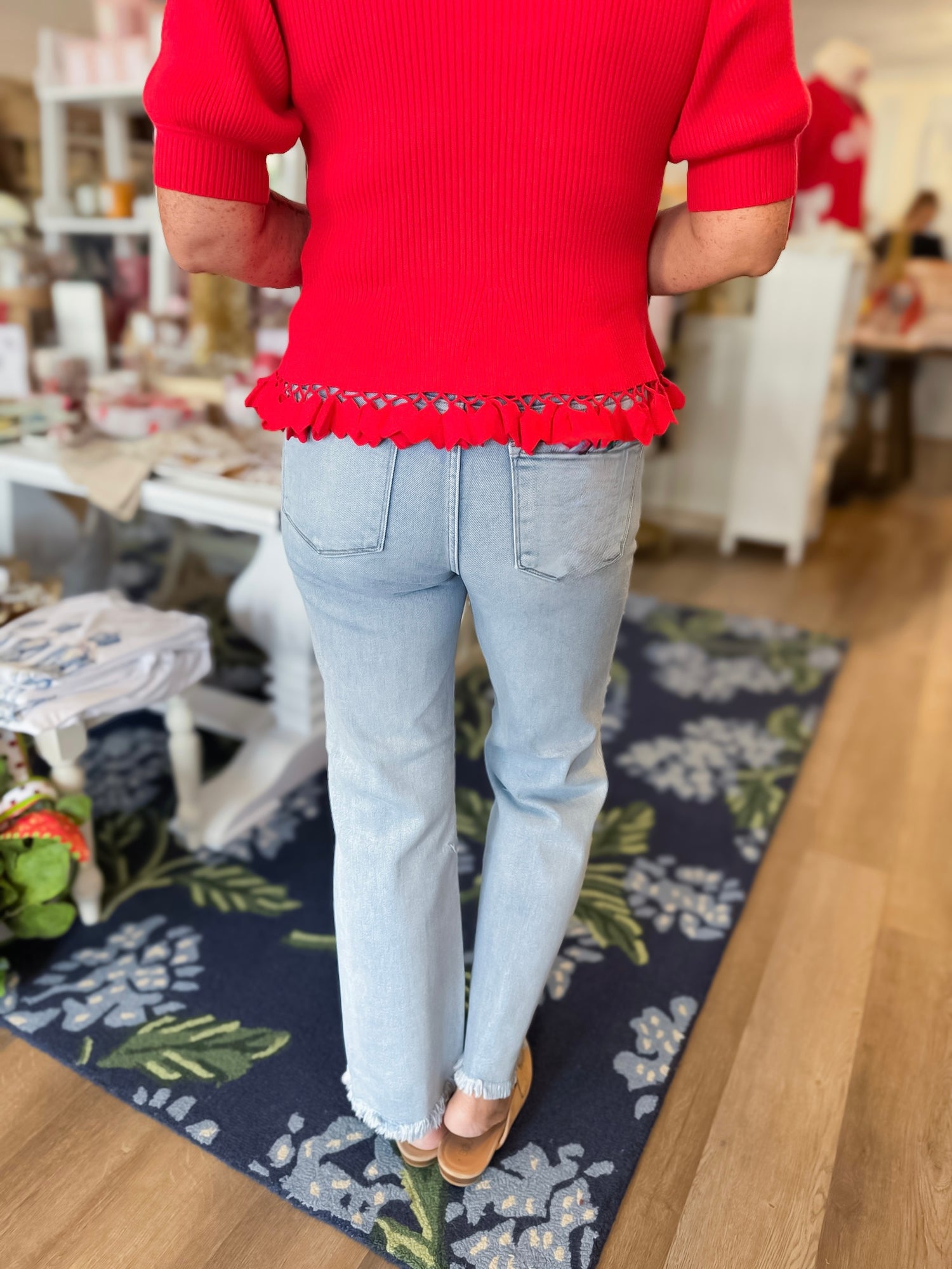 Fray Day Straight Jeans Risen