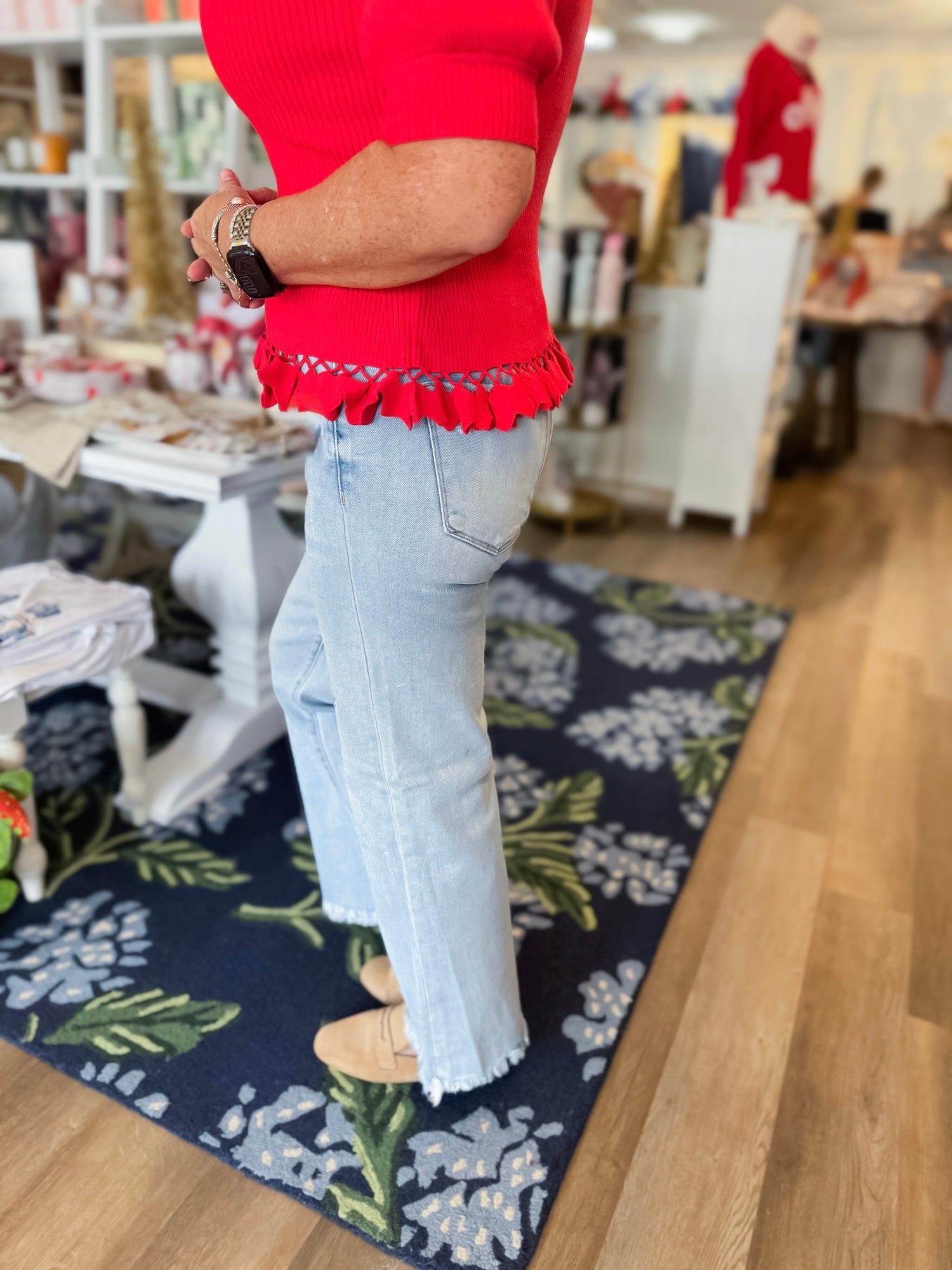 Fray Day Straight Jeans Risen