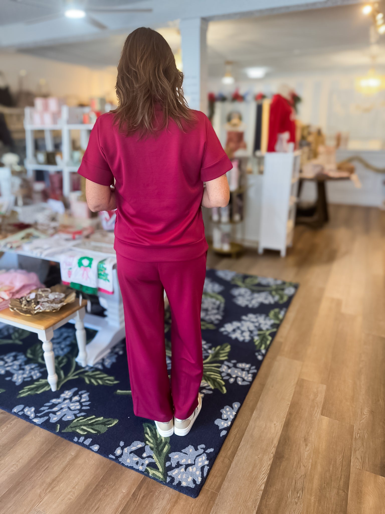 Zip &amp; Go Scuba Set- Cabernet Threads of Grace