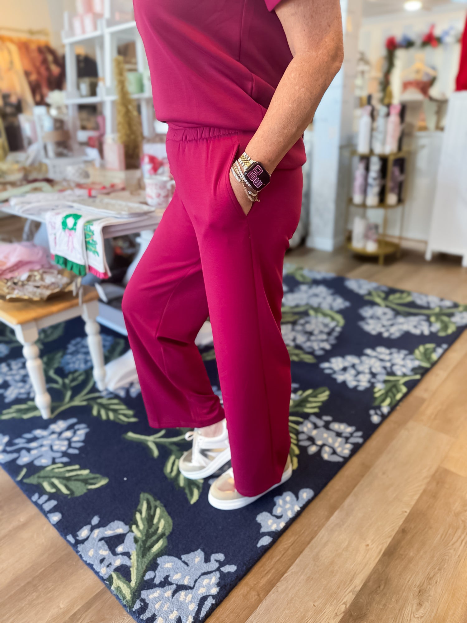 Zip &amp; Go Scuba Set- Cabernet Threads of Grace