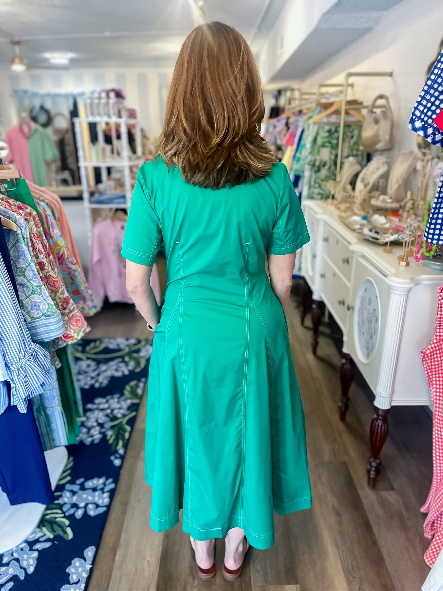 The Montclair Midi Dress Entro