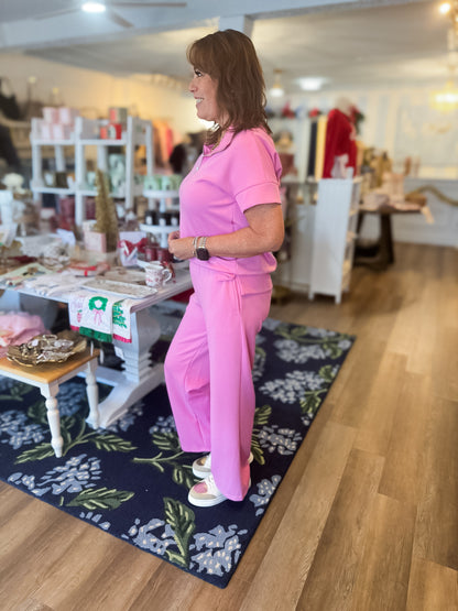 Zip &amp; Go Scuba Set- Pink Threads of Grace