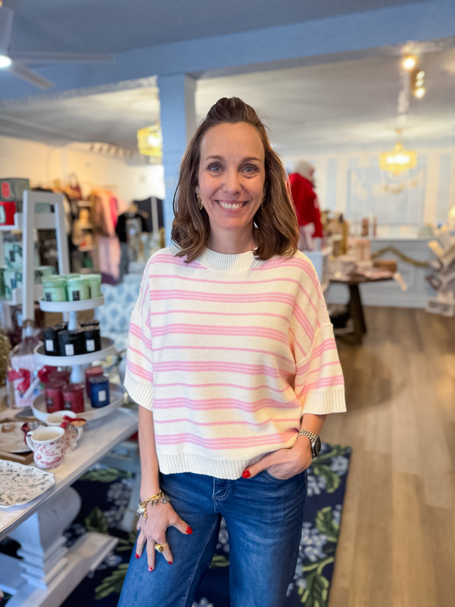 Cotton Candy Sweater Threads of Grace