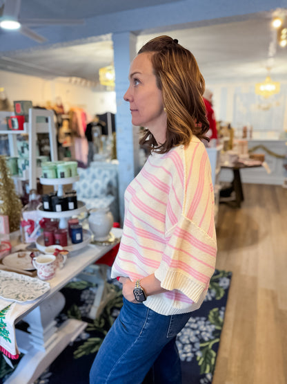 Cotton Candy Sweater Threads of Grace