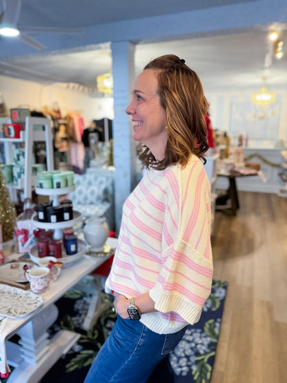 Cotton Candy Sweater Threads of Grace