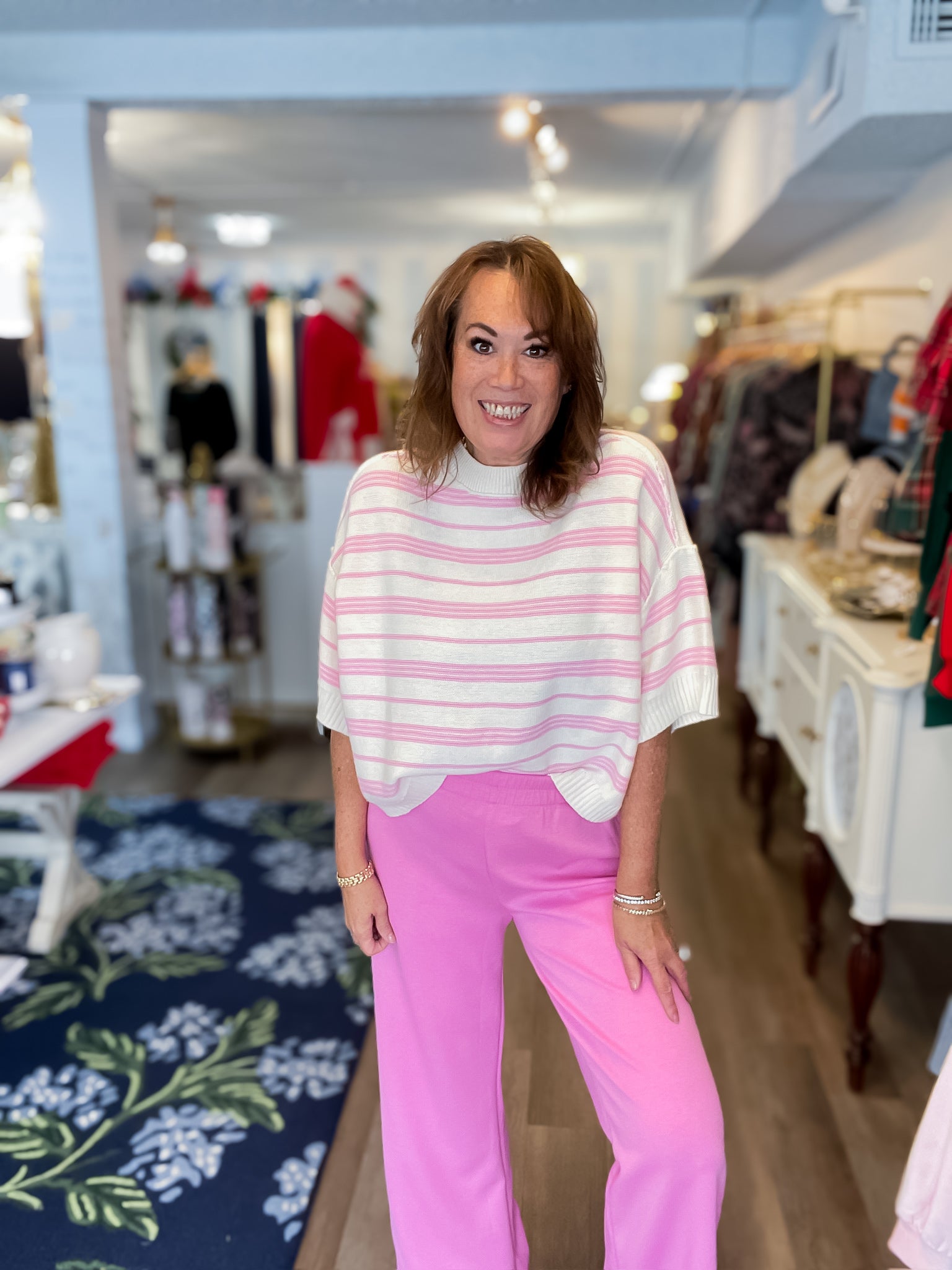 Cotton Candy Sweater Threads of Grace