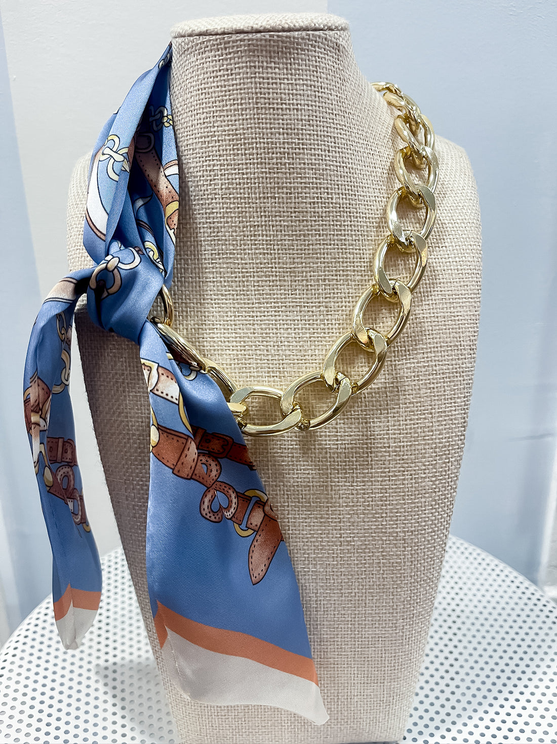 Uptown Twilly Chain - Thick Camel Threads