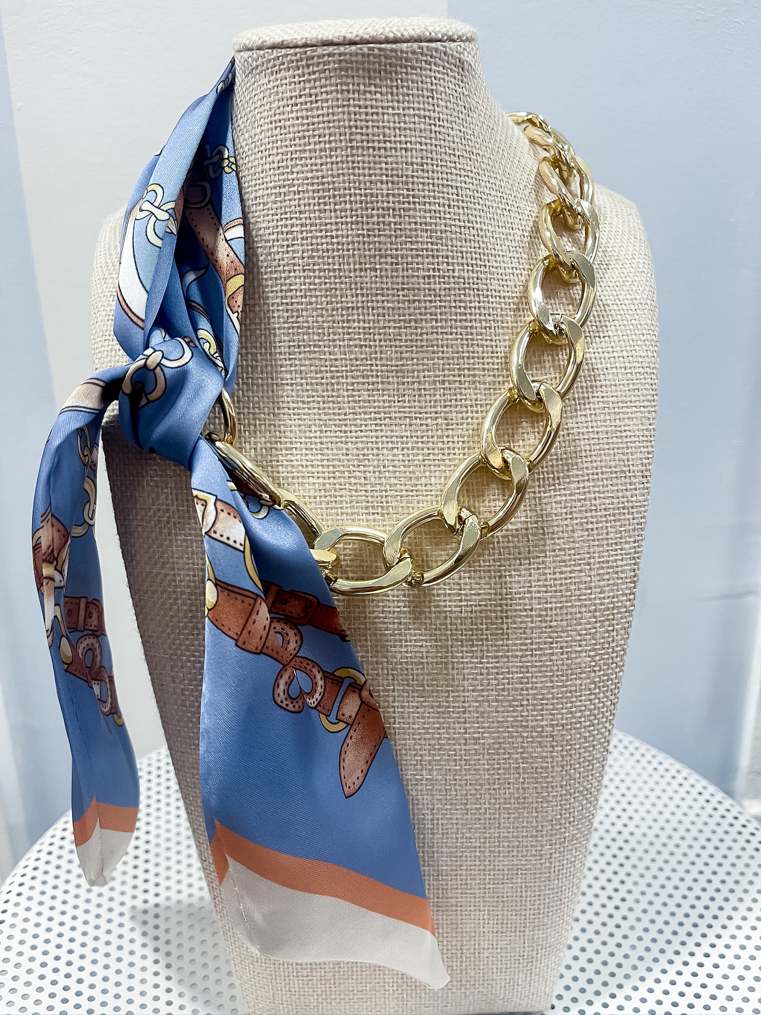Uptown Twilly Chain - Thick Camel Threads