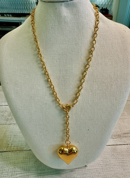 Wrap Heart Necklace Threads of Grace