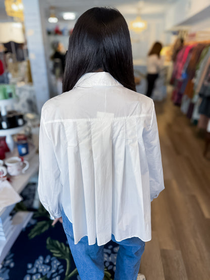 The Paris Poplin Blouse Threads of Grace