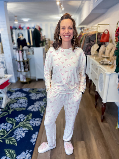 Cozy Bow Set Threads of Grace