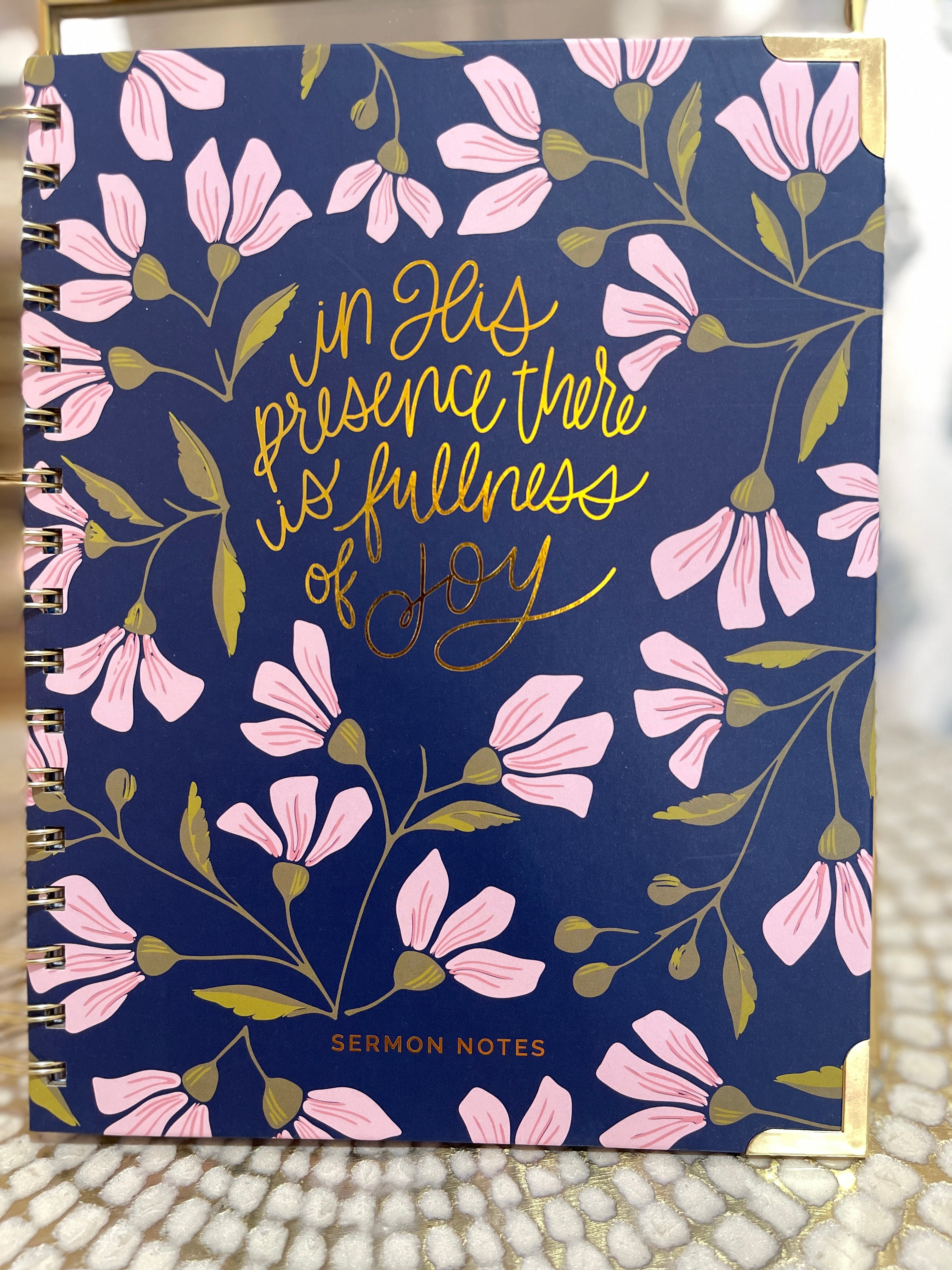 In His Presence Sermon Notes Journal Mary Square