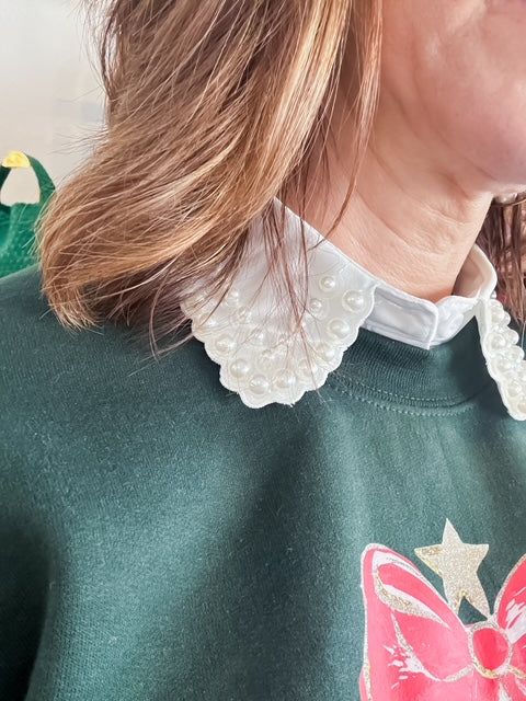 Vintage Pearl Collar Threads of Grace