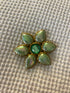 Iridescent Mint Brooch by YochiNY Yochi NY