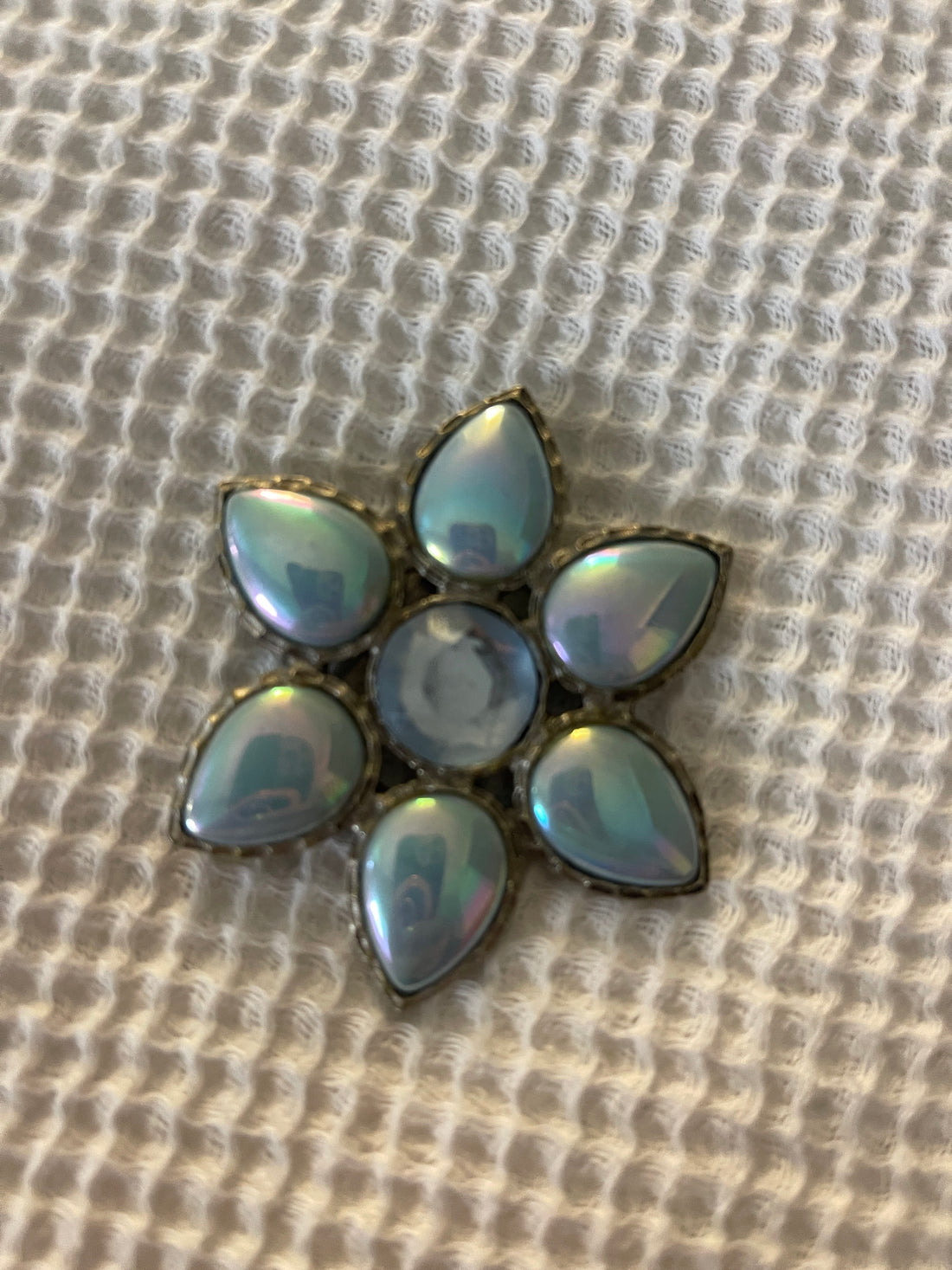Iridescent Sky Brooch by YochiNY Yochi NY