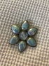 Iridescent Sky Brooch by YochiNY Yochi NY