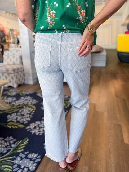 Blue Muse Straight Jean Risen