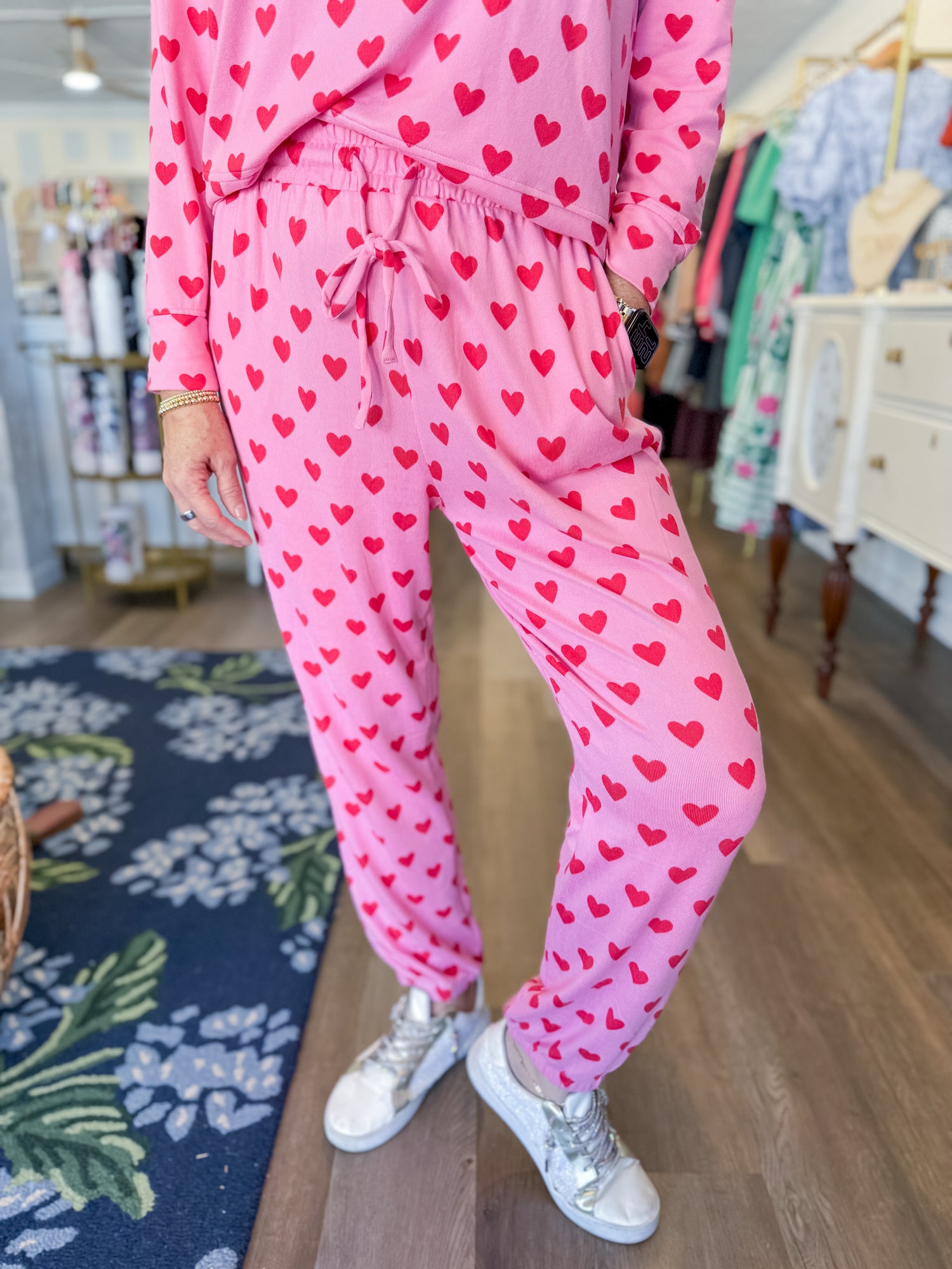 Sweetheart Lounge Set Threads of Grace