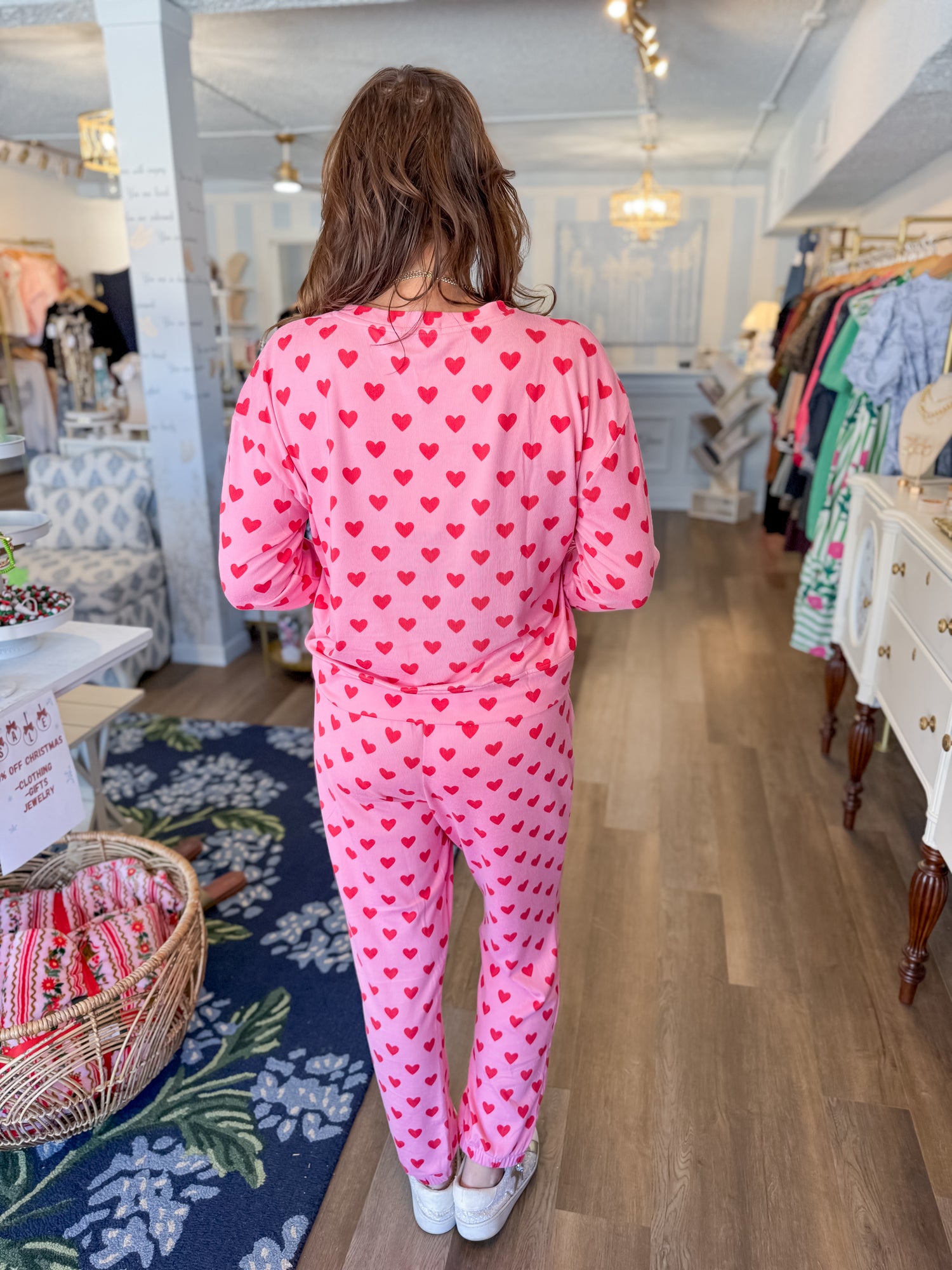 Sweetheart Lounge Set Threads of Grace