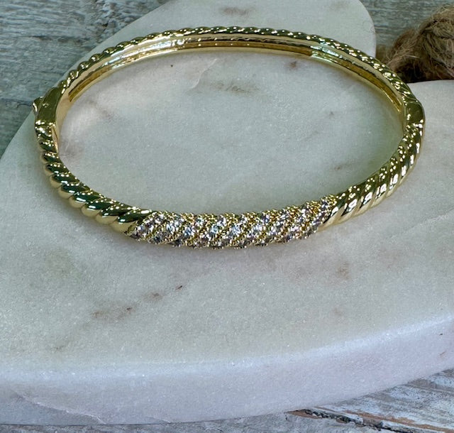 Golden Tangle Bracelet