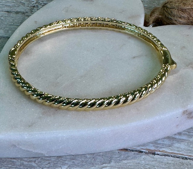 Golden Tangle Bracelet