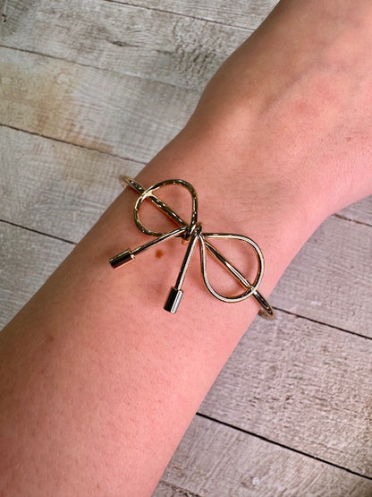 Tied in Gold Cuff