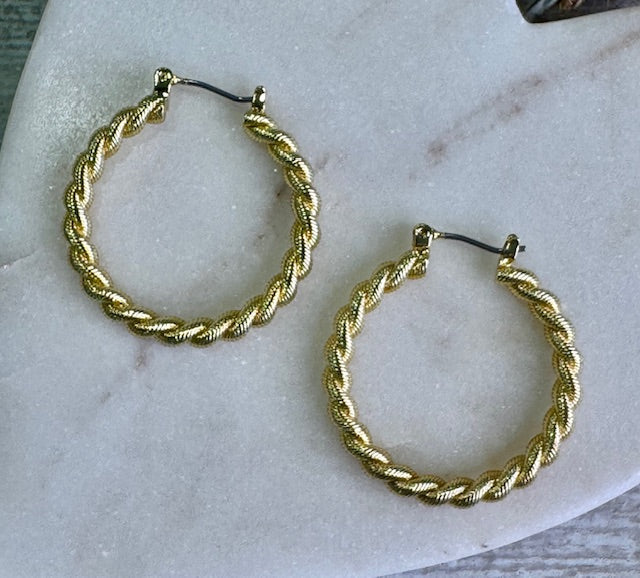 Twist &amp; Glow Hoops