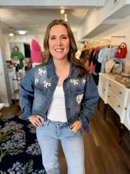 Sweetheart Stitched Jacket